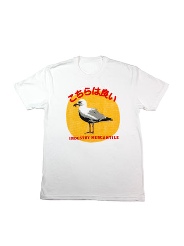 Big Hero Seagull Short Sleeve Tee