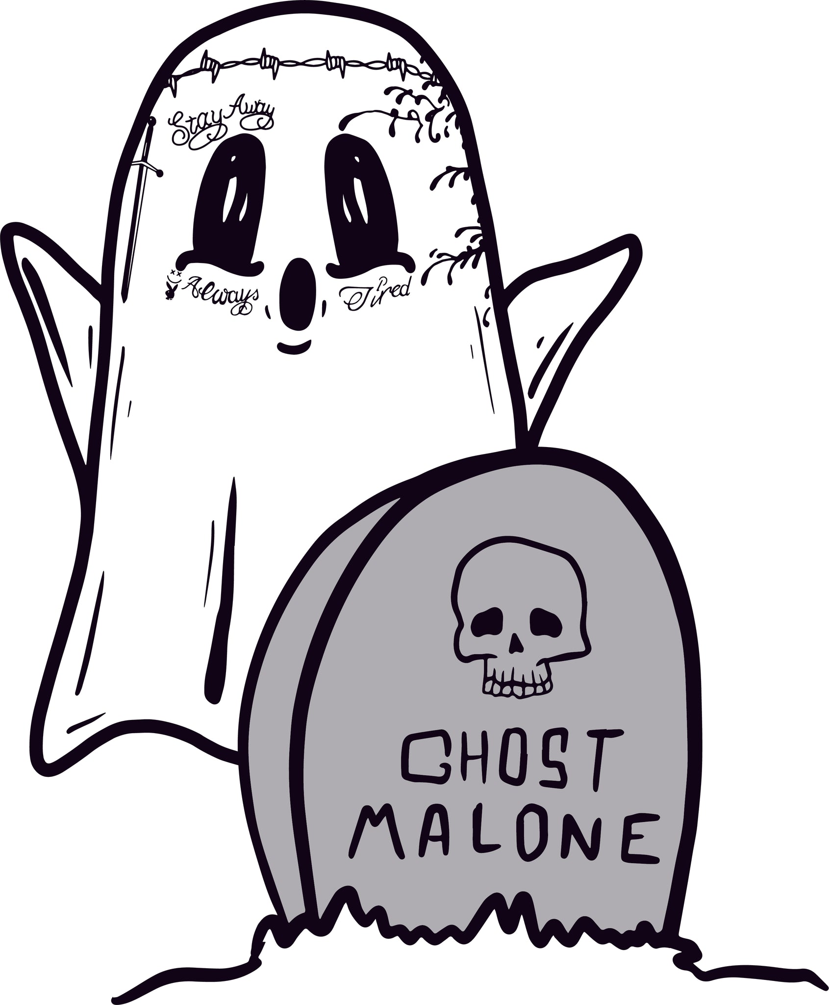 Ghost Malone Unisex Tee